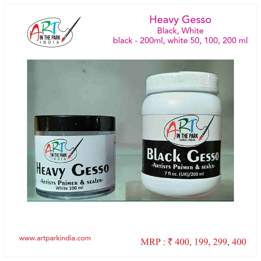 ARTPARK HEAVY GESSO BLACK 200ml