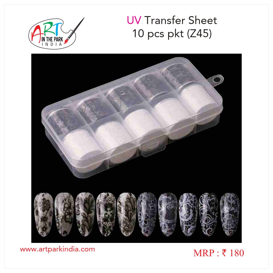 ARTPARK UV TRANSFER SHEET 10PCS PKT Z45