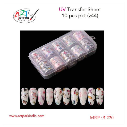ARTPARK UV TRANSFER SHEET 10PCS PKT Z44