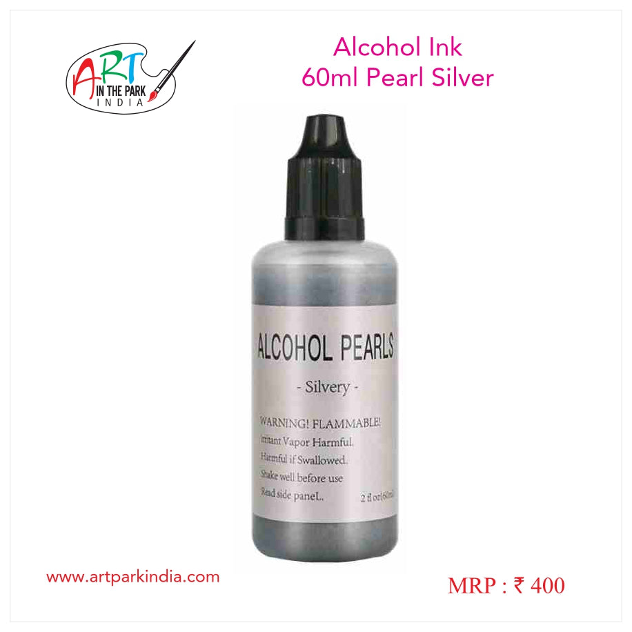 ARTPARK ALCOHOL INK 60ML PEARL PEARL SILVER