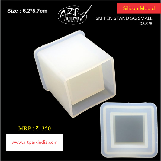 Artpark Silicon Mould Pen Stand Square