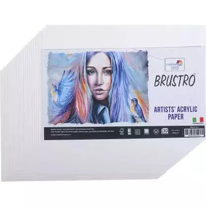 BRUSTRO ACRYLIC PAPER 400GSM 10X14