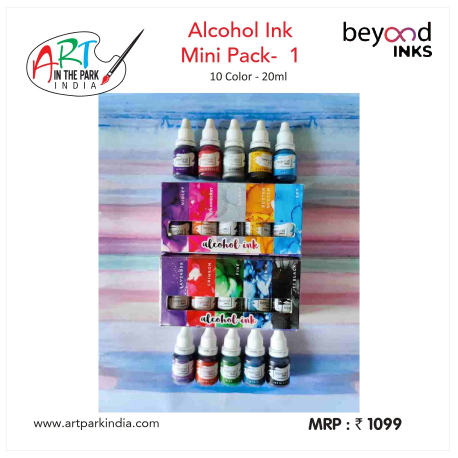 BEYOND INKS ALCOHOL INK MINI PACK-1 20ml