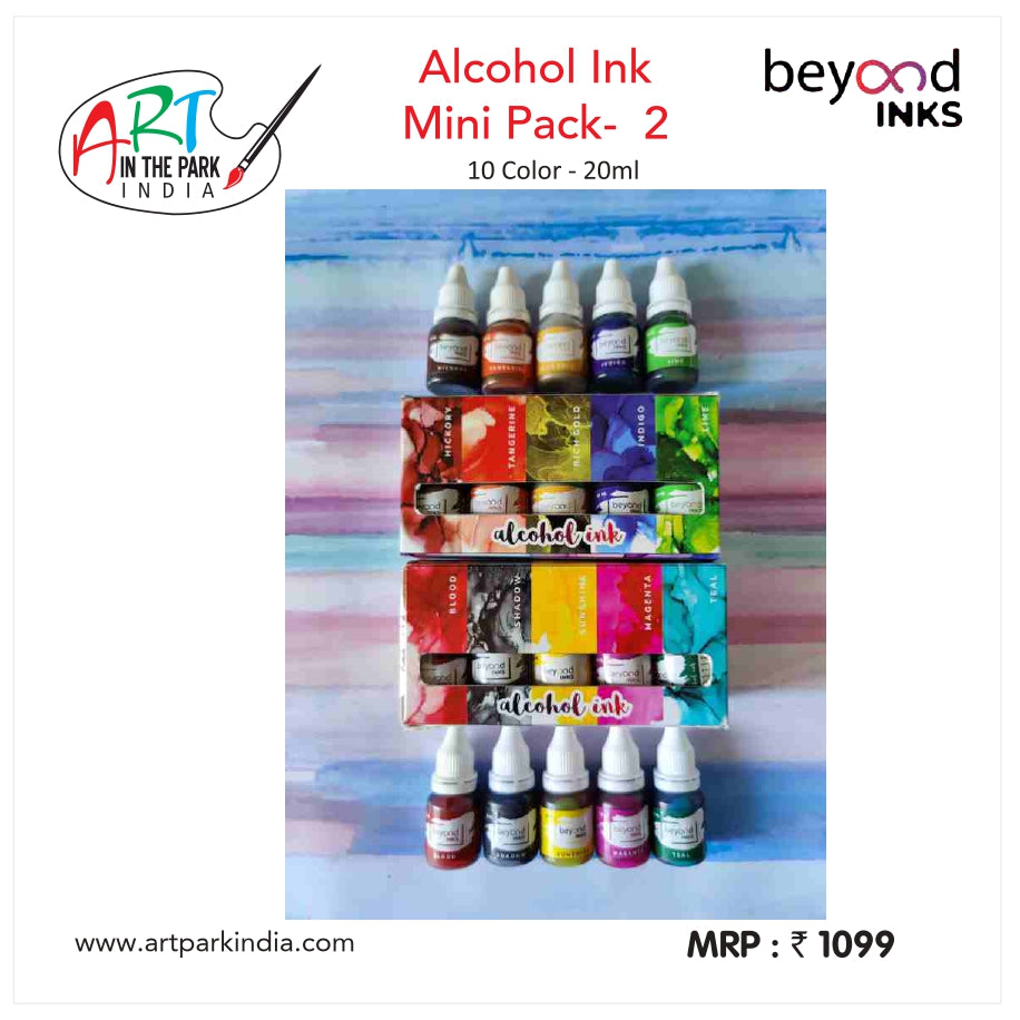 BEYOND INKS ALCOHOL INK MINI PACK-2 20ml