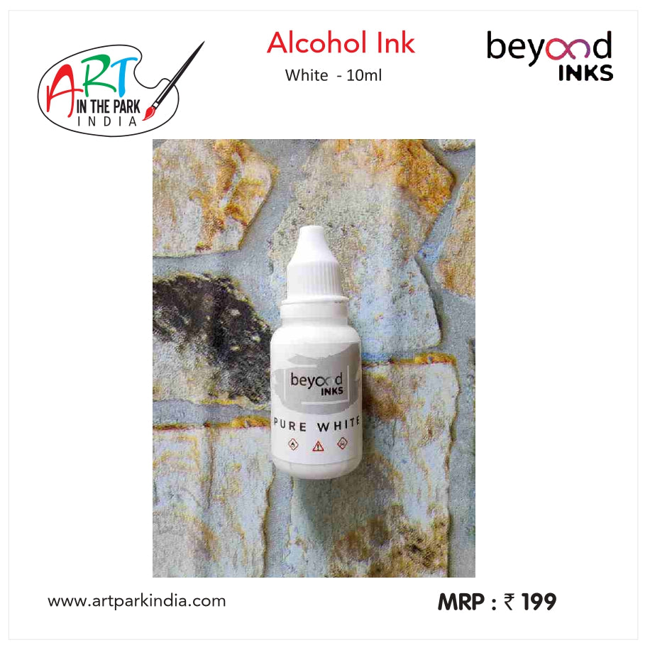 BEYOND INKS ALCOHOL INK WHITE- 10ml