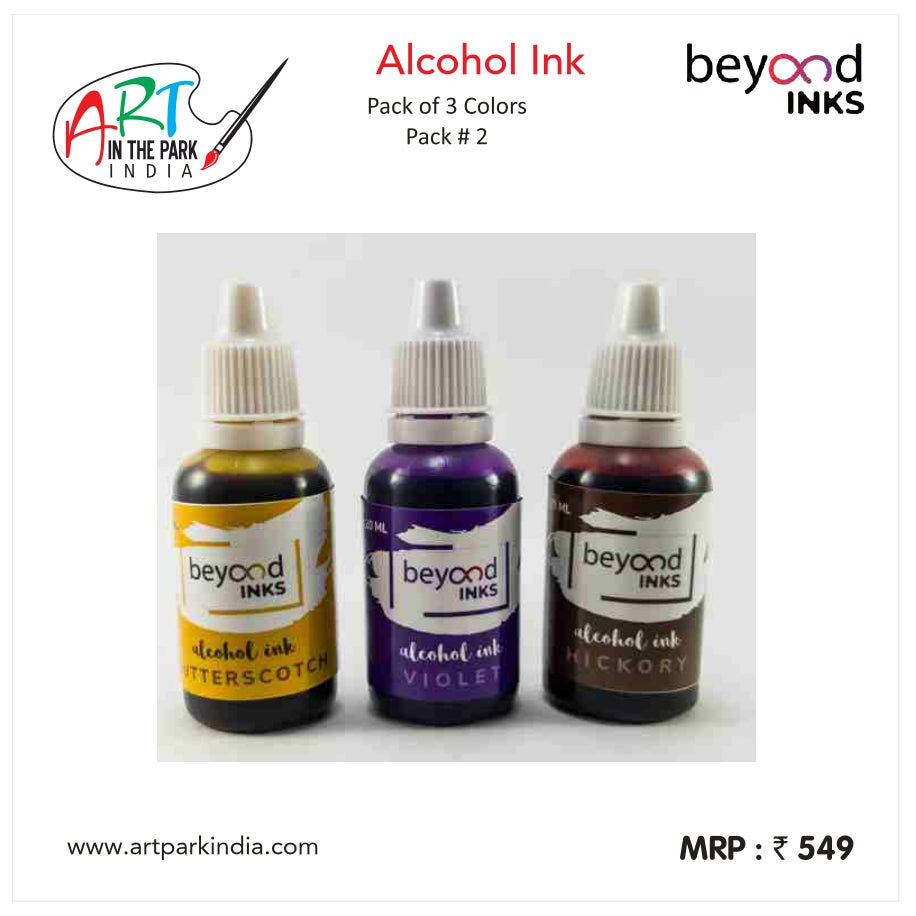 BEYOND INKS ALCOHOL INK PACK OF 3 (PACK -2)