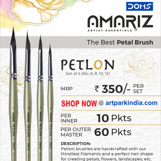 Doms Amariz Petlon Brush Set of 4
