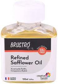 BRUSTRO REFINED SAFFLOWER OIL 100ML