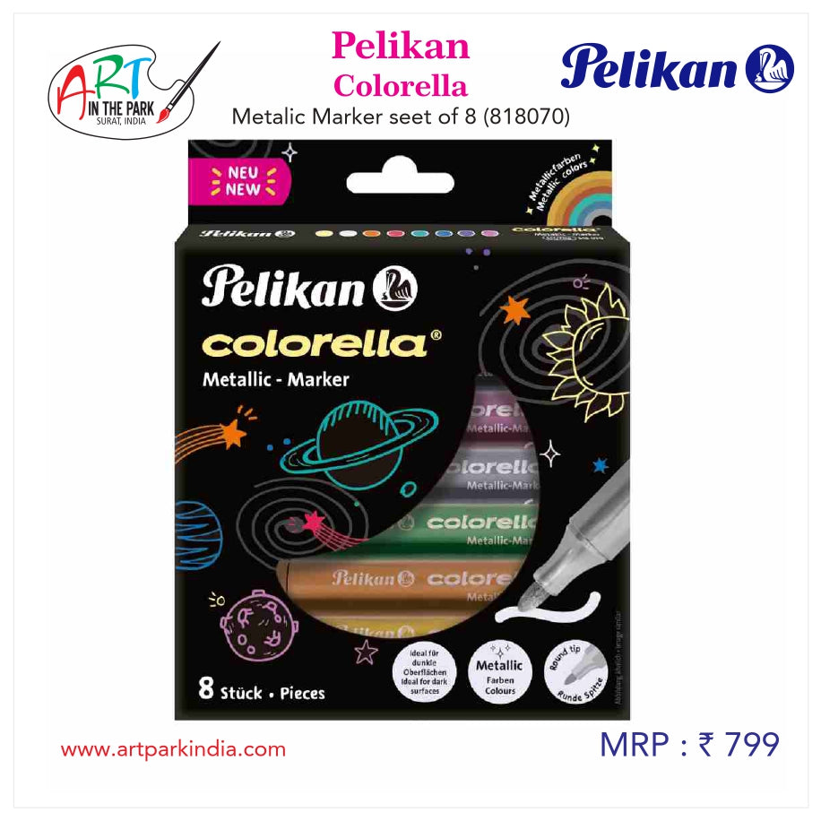 Pelikan colorella Metallic market set of 8