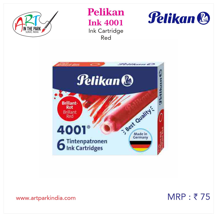 Pelikan Ink 4001 Ink cartridge Red small