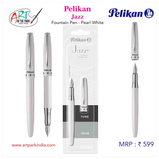 Pelikan Jazz fountain pen - pearl white