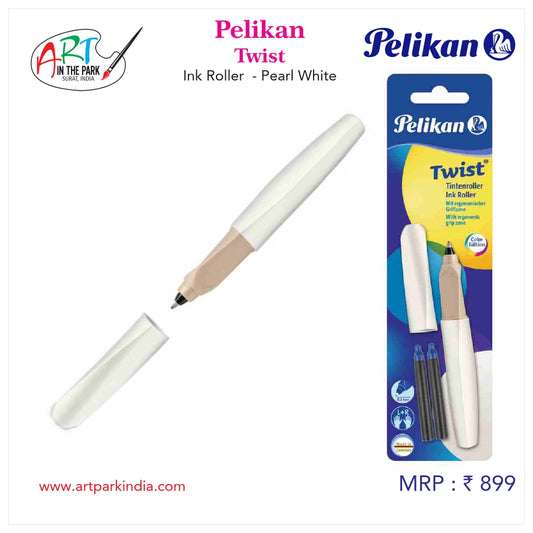 Pelikan Twist Ink Roller - pearl white