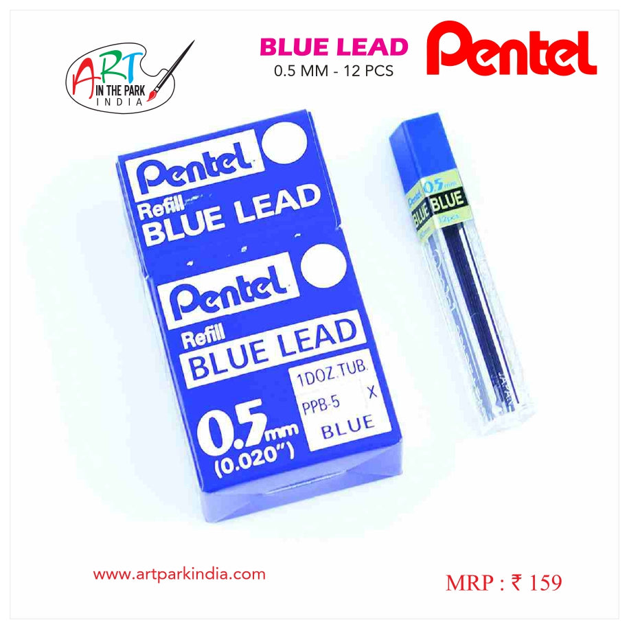 PENTEL BLUE LEAD  0.5mm