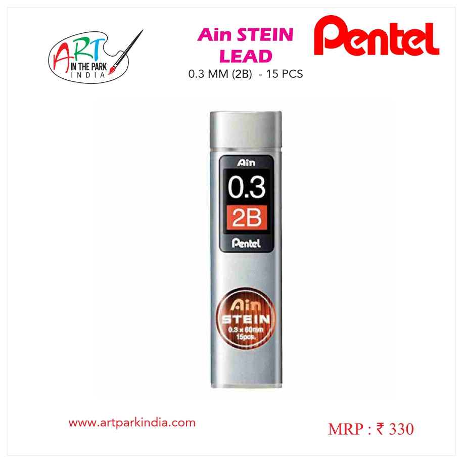 PENTEL AIN STEIN LEAD 0.3mm (2B)