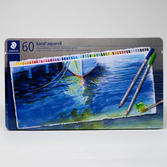 STAEDTLER KARAT AQUARELL WATERCOLOUR PENCIL SET 60-125M60